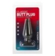 Plug anale  plugs smooth classic medium black