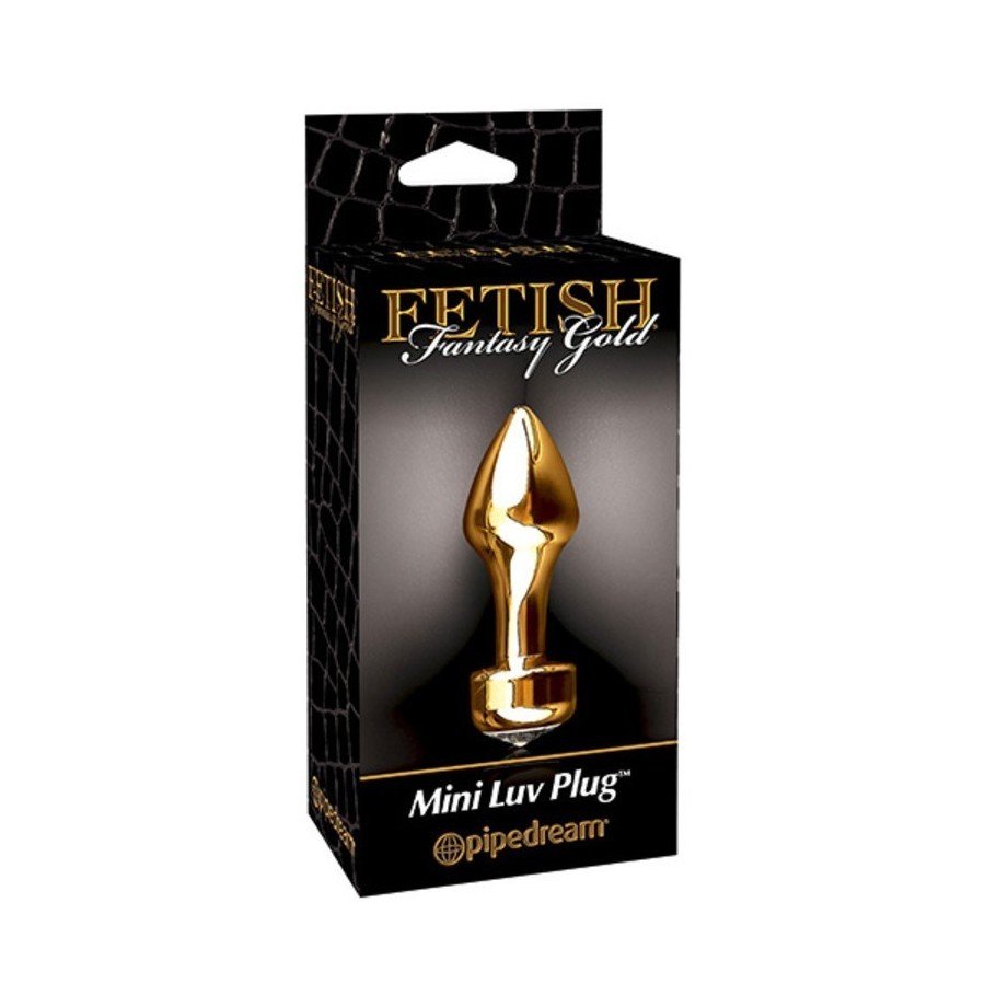 Plug anale gold fetish fantasy mini gold butt