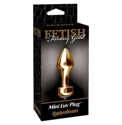 Plug anale gold fetish fantasy mini gold butt - Falli - Sexy Shop I...