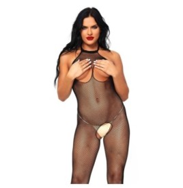 Tuta Rete sexy Bodystocking bust black crotch - Abbigliamento Sexy ...