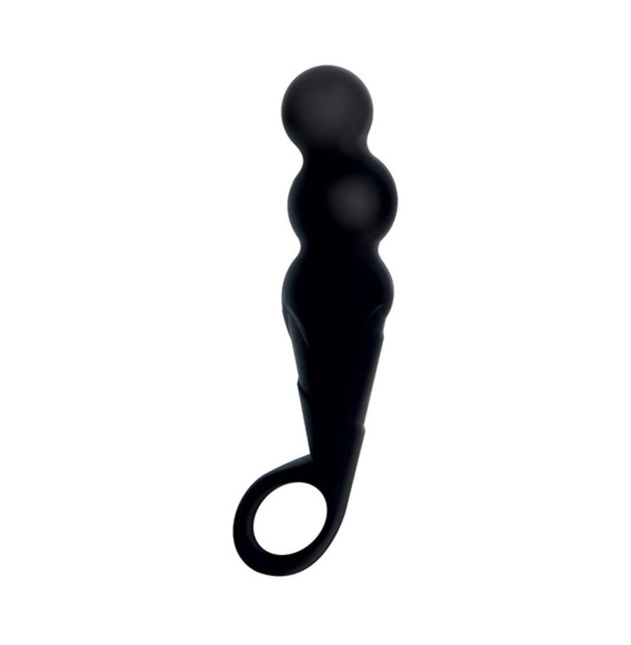 FALLO ANALE anal dildo ASSY THE MAGGOT SILICONE BLACK