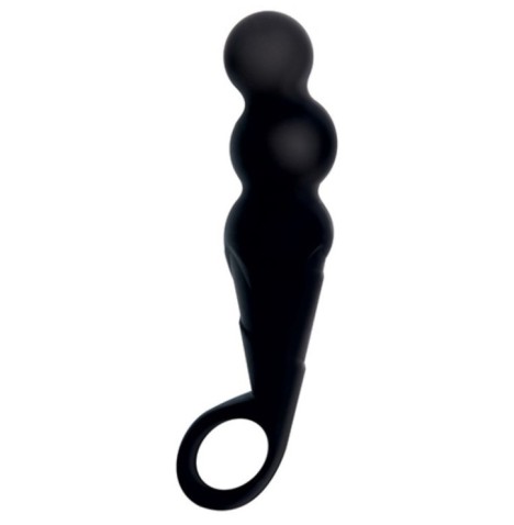 FALLO ANALE anal dildo ASSY THE MAGGOT SILICONE BLACK