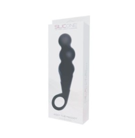 FALLO ANALE anal dildo ASSY THE MAGGOT SILICONE BLACK