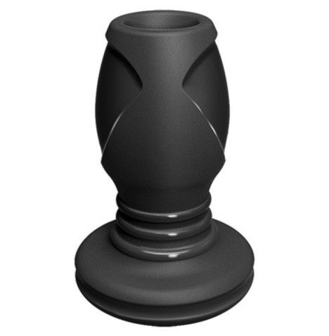 Plug anale platinum the stretch small black - premium silicone