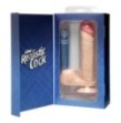 Fallo ultra realistico dildo the realistic cock 8 white flesh