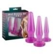 Kit 3 plug Anali Training Set purple anal