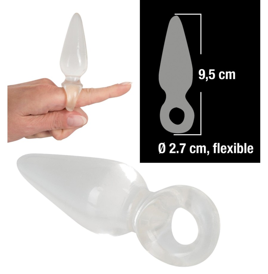 Fallo anale plug finger plug anal dildo