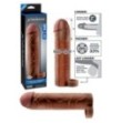 Guaina indossabile fantasy x-tensions perfect 2 extension with balls strap brown