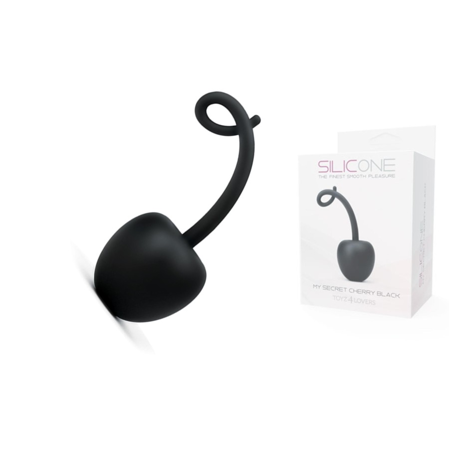 Pallina vaginale in silicone cherry secret black