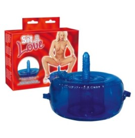 Cuscino dell'amore con vibratore macchina per sesso Vibrating Chair Blu