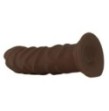 Fallo Realistico dildo The D racin' D 10 chocolate