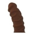 Fallo Realistico dildo The D racin' D 10 chocolate