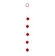 Palline Anale vaginale rosse anal mini beads