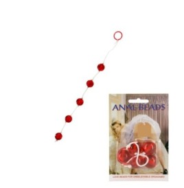 Palline Anale vaginale rosse anal mini beads