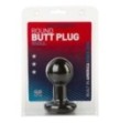 Fallo anale dildo round plugs large black butt mini