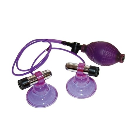 Succhia tette capezzoli vibrante pompa violet nipple sucker