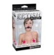 Morso con pinze per capezzoli deluxe ball gag fetish fantasy