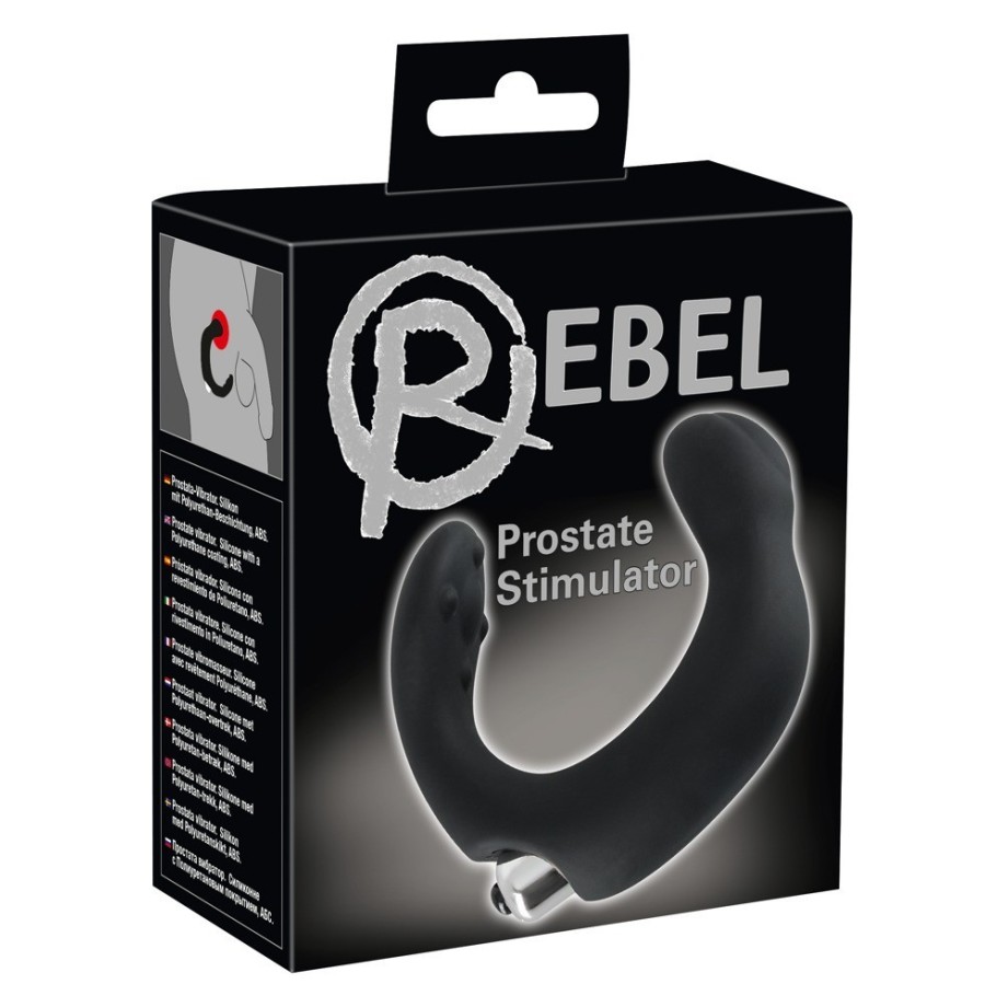 Vibratore Anale maschile per stimolazione prostata dildo in silicone