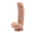 Fallo realistico dildo con ventosa e testicoli get real cock 6 flesh