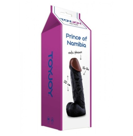 Fallo vaginale realistico dildo maxi cock pene finto prince of namibia