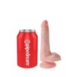 Dildo con ventosa fallo realistico vaginale king cock 6 testicoli