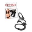 Manette costrittivo bondage nero cuffs designer black