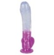 Dildo realistico morbido fallo con ventosa vaginale anale readymade 17cm