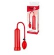 Pompa per allungare il pene sviluppatore pump up easy touch Rosso