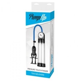 Pompa sviluppatore per pene a pompa pump up pressure touch finger con barometro