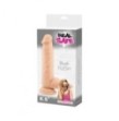 Fallo realistico dildo vaginale con ventosa e testicoli in silicone Brush safe flesh 8