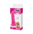 Dildo Fallo realistico Vaginale con testicoli  ventosa in silicone squad Pink 7,5