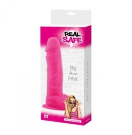 Dildo Fallo realistico Vaginale maxi grande con ventosa in silicone Arm Pink 11