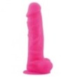 Dildo Fallo realistico Vaginale maxi grande con ventosa in silicone Arm Pink 11