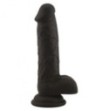 Fallo realistico nero dildo vaginale in silicone con ventosa Rod Large Black