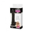 Fallo realistico nero dildo vaginale in silicone con ventosa safe long stocky real Black