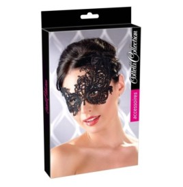 Maschera per notte da donna sexy nera veneziana gothic charm