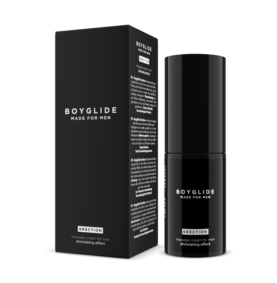 crema per erezione maschile pene uomo boyglide erection 30 ml