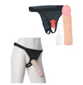 fallo dildo realistico vaginale strap on indossabile vac-u-lock set 8 dong