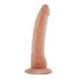 Fallo vaginale anale con ventosa dildo realistico the captain cock 20 cm flesh