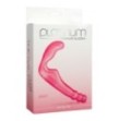 Fallo strap on indossabile dildo vaginale anale in premium silicone rosa senza imbragatura