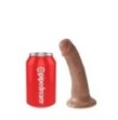 Fallo con ventosa dildo realistico vaginale king cock 6 tan