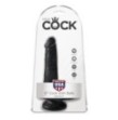 Fallo nero king cock dildo realistico vaginale con testicoli 6 cock