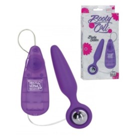 Vibratore Plug anale fallo con vibrazione butt Booty Call Booty Glider Viola