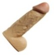 Fallo vaginale anale realistico dildo real dong