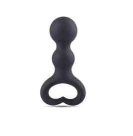 plug anale in silicone the ancor dildo fallo stimolatore sex toys nero