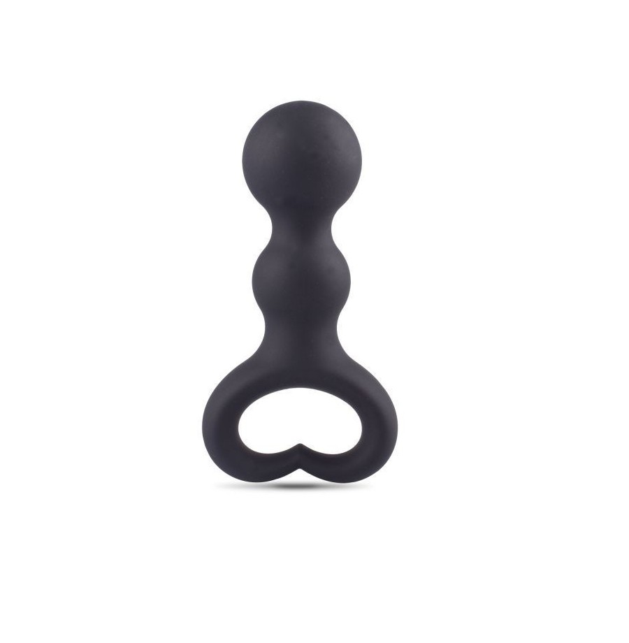 plug anale in silicone the ancor dildo fallo stimolatore sex toys nero