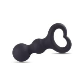 plug anale in silicone the ancor dildo fallo stimolatore sex toys nero