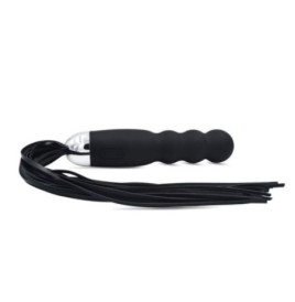 Fallo vaginale dildo anale realistico in silicone frusta bondage fetish nero sex toys whip