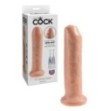 Dildo Fallo realistico vaginale con ventosa king cock uncut cock 7 flesh