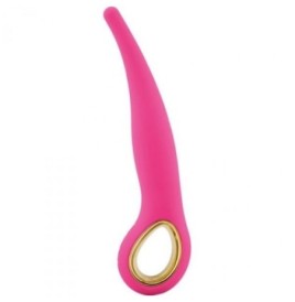 Vibratore dildo vibrante anale vaginale ricaricabile in silicone anal slim plug